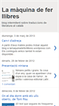 Mobile Screenshot of lamaquinadeferllibres.blogspot.com