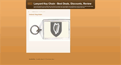 Desktop Screenshot of lanyard-key-chain.blogspot.com