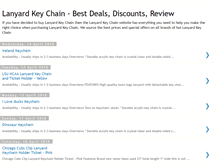 Tablet Screenshot of lanyard-key-chain.blogspot.com