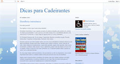 Desktop Screenshot of dicascadeirantes.blogspot.com