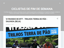 Tablet Screenshot of ciclistasdefimdesemana.blogspot.com