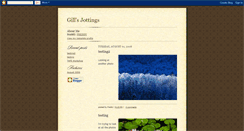 Desktop Screenshot of gillsjottings.blogspot.com