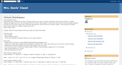Desktop Screenshot of mrsdavisfifthandsixthgradeclass.blogspot.com
