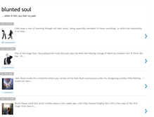 Tablet Screenshot of bluntedsoul.blogspot.com