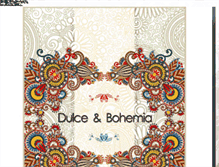 Tablet Screenshot of dulce-bohemia.blogspot.com