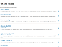 Tablet Screenshot of iphonereload.blogspot.com