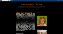 Desktop Screenshot of mandymain.blogspot.com