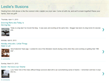 Tablet Screenshot of lesliesillusions.blogspot.com