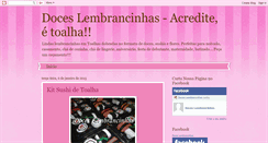 Desktop Screenshot of docespresentinhos.blogspot.com