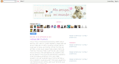 Desktop Screenshot of misamigasmimundo.blogspot.com