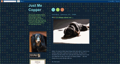 Desktop Screenshot of justmecopper.blogspot.com