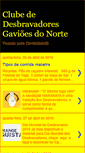 Mobile Screenshot of gavioesdonorte.blogspot.com