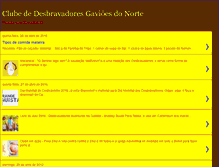 Tablet Screenshot of gavioesdonorte.blogspot.com