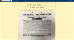 Desktop Screenshot of aftca-region-11.blogspot.com