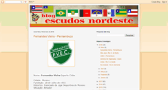 Desktop Screenshot of escudosnordeste.blogspot.com