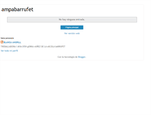 Tablet Screenshot of ampabarrufet.blogspot.com