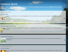 Tablet Screenshot of cartoonimagination.blogspot.com