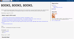 Desktop Screenshot of books-and-me.blogspot.com