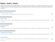 Tablet Screenshot of books-and-me.blogspot.com