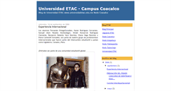 Desktop Screenshot of etaccoacalco.blogspot.com