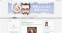 Desktop Screenshot of michaelmayne.blogspot.com