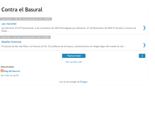 Tablet Screenshot of abajoelbasural.blogspot.com