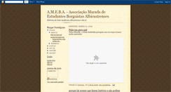 Desktop Screenshot of amebasblog.blogspot.com