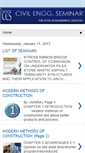 Mobile Screenshot of civilenggseminar.blogspot.com