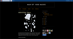 Desktop Screenshot of manofathousandmasks.blogspot.com