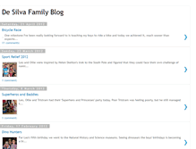 Tablet Screenshot of desilvafamilyblog.blogspot.com