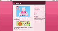 Desktop Screenshot of cuttietoys.blogspot.com