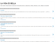 Tablet Screenshot of perravida-lavidaesbella.blogspot.com