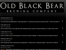 Tablet Screenshot of oldblackbearblog.blogspot.com