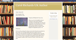 Desktop Screenshot of carolrichardsukauthor.blogspot.com