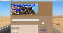 Desktop Screenshot of nerocomelanotte.blogspot.com