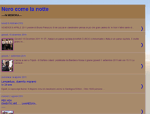 Tablet Screenshot of nerocomelanotte.blogspot.com