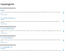 Tablet Screenshot of luxpatagonia.blogspot.com