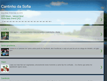 Tablet Screenshot of cantinho-da-sophia.blogspot.com