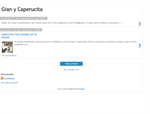 Tablet Screenshot of caperucitagian.blogspot.com
