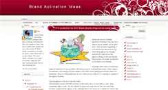 Desktop Screenshot of brandactivationideas.blogspot.com
