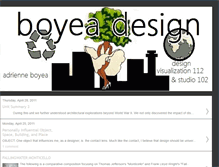 Tablet Screenshot of boyeadesign.blogspot.com