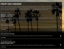 Tablet Screenshot of hidupharapan.blogspot.com