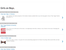 Tablet Screenshot of girlsonboys.blogspot.com