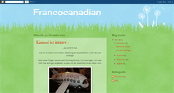 Desktop Screenshot of francocanadian.blogspot.com