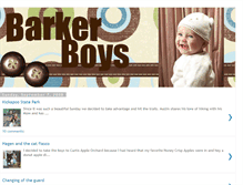 Tablet Screenshot of barkerboys3.blogspot.com