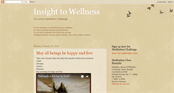 Desktop Screenshot of insighttowellness.blogspot.com