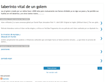 Tablet Screenshot of ellaberintodelgolem.blogspot.com