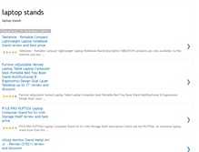Tablet Screenshot of best-laptopstandsreview.blogspot.com