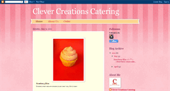 Desktop Screenshot of clevercreationscatering.blogspot.com