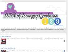 Tablet Screenshot of abitofscrappygoodness.blogspot.com
